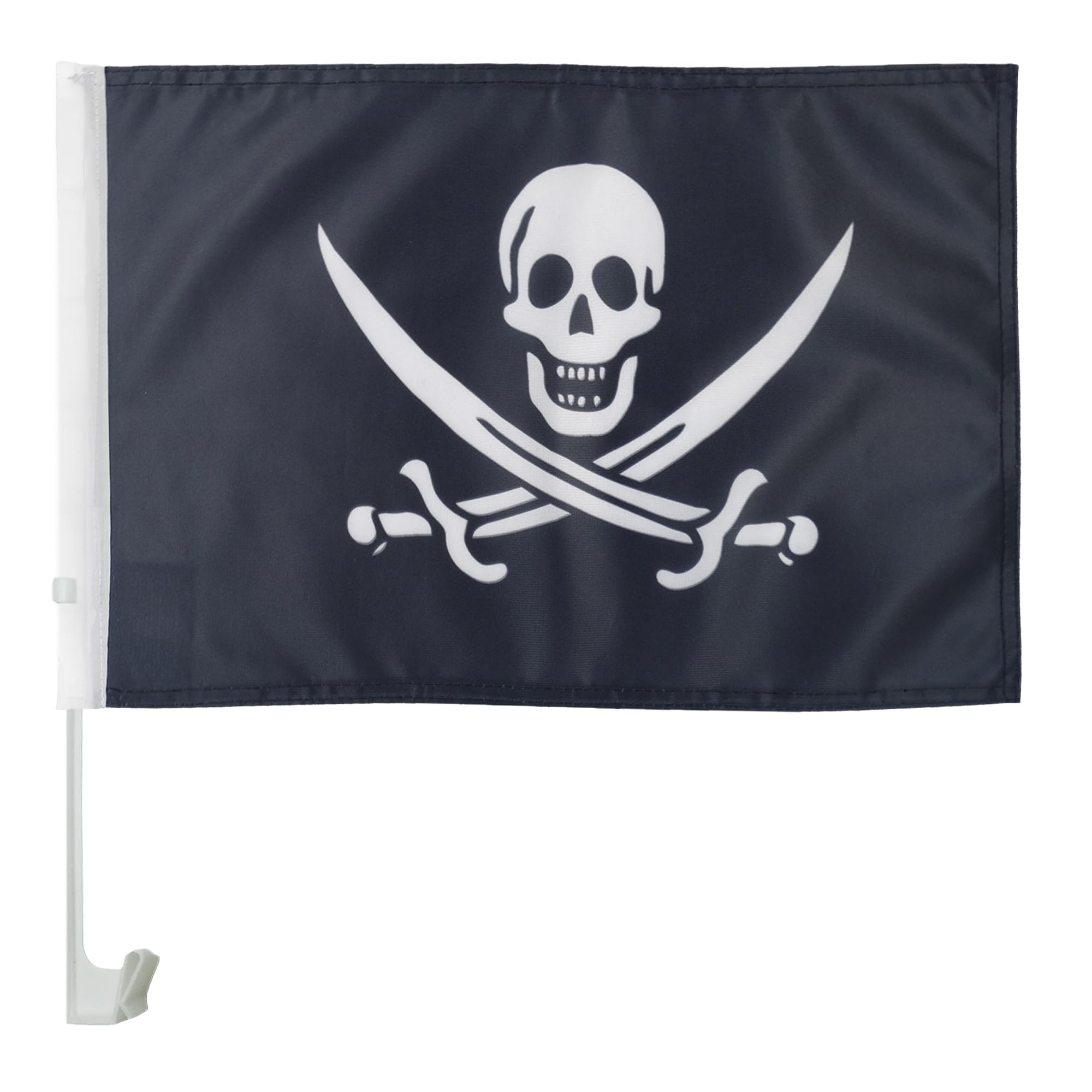 Amazon.com : Pirate Jack Rackham Car Flag 18'' x 12'' - Pirates